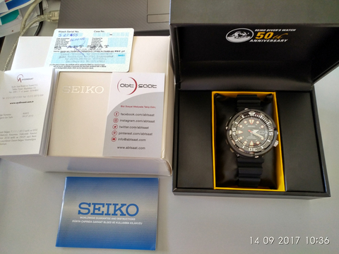 Seiko Prospex SRP655K Profesyonel Dalgıç Kol Saati