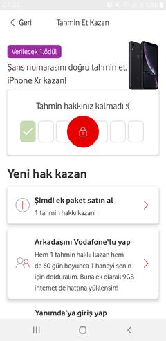 Vodafoneden harika(!)tahmin yarışması.