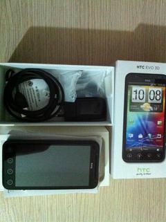  2 Aylık Sıfır Ayarında HTC Evo 3D 700 TL