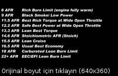 LPG SİSTEMLERİNDE AFR AYARI HK.