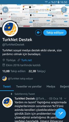 TurkNet Destek Burada