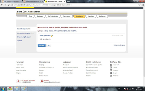 Eski aracımız kazadan sonra toplanmış satışta!