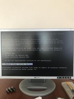 xp işletim sistemini masaüstü bilgisayarımda çalıştıramıyorum 