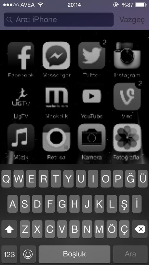İphone 5s cevapsız çağrıda kilitlenme