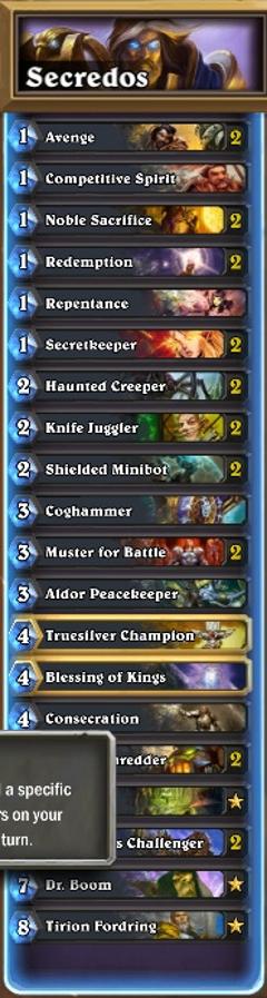  Paladin Deckleriniz/Stratejileriniz