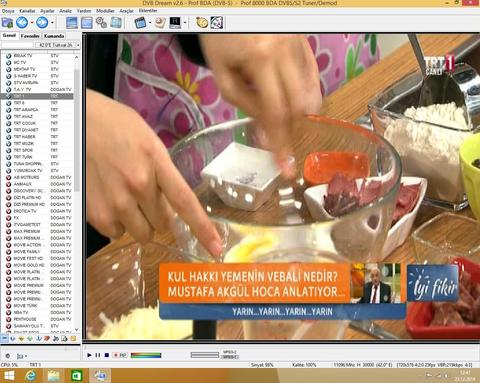 SATILIK PROF 8000 DVB-S2 FULL HD PCI-E TV KARTI SIFIR-JELATINLI