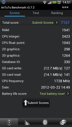  Android performans sıralaması - Antutu - Quadrant