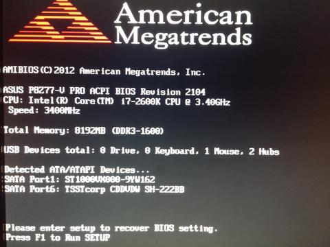 ATA/ATAPI Devices... hatası