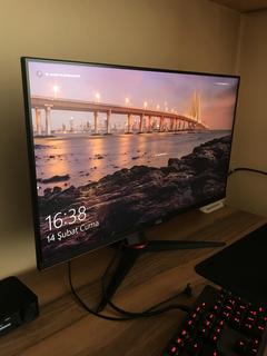 SATILIK—AOC 27" 27G2U/BK 144Hz 1ms FreeSync FullHD DPport HDMI Pivot IPS Oyuncu Monitörü