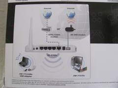 Satılık Edimax 3G Router,Alcatel Speedtouch 580 Adsl Modem