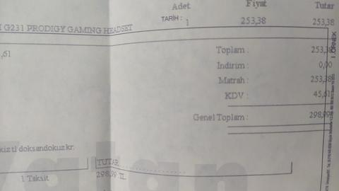 ACİL SS'li!!! Logitech (Vatan) Para Iadesine Zorluyor