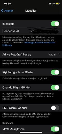 iMessage - FaceTime Etkinleştirme Bekleniyor Hatası