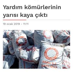 AKP Yardim Komurlerinin Yarisi Kaya Cikti