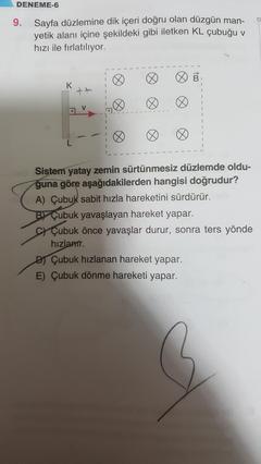 manyetizmada induksiyon kafama takilan yer