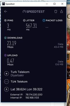 Türk Telekom bağlantı problemi