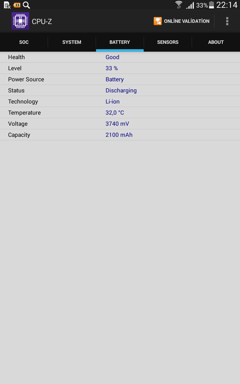 Galaxy tab4 batarya sorunu