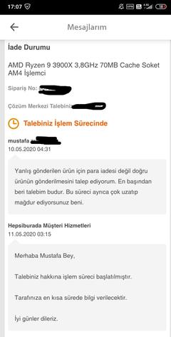 Hepsiburada işlemci rezaleti - Çözümsüzlük rezaleti (iptv uydu alıcısı içerir)