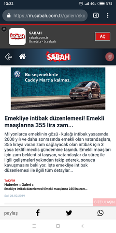 TR'de en düşük emekli maaşı 3903TL -2019-