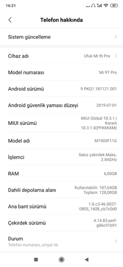 Xiaomi Mi 9T Pro - Ana Konu