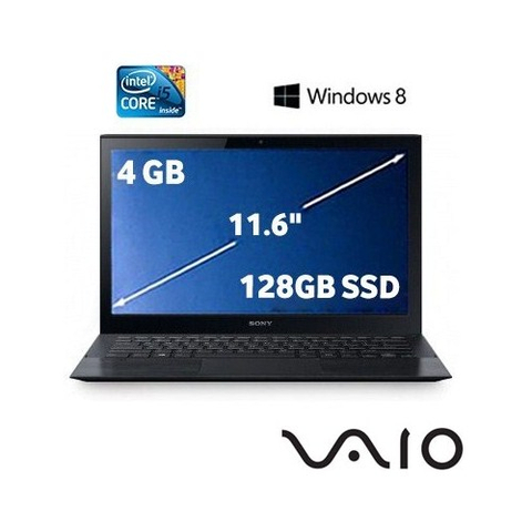 SATILIK Sony Vaio SVP11216STB i5-4200U 4GB 128SSD 11.6'