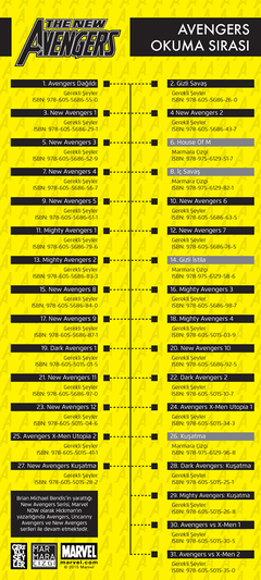  Çok Ayrıntılı Marvel ve DC New 52 Okuma Listeleri