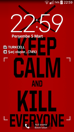  Telefon Lockscreen SS Paylaşımı