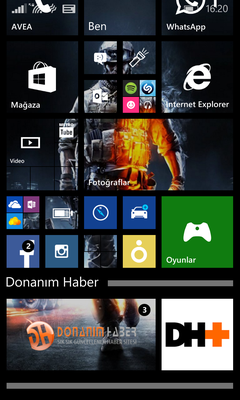  [sizer]Windows Phone Dergi Uygulaması DH+ Yayında