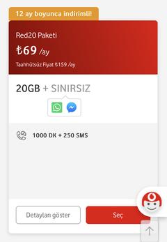 Vodafone'ye geçtim hangi tarifelere geçmeliyim?