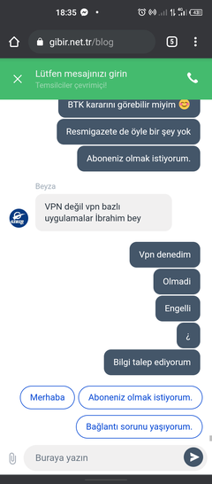 GIBIRNET [ANA KONU] - 220 TL'DEN BAŞLAYAN FİYATLARLA- Sınırsız/Taahhütsüz/AKN'siz İnternet