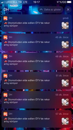 Otomotivden elde edilen ÖTV'de rekor artış sürüyor
