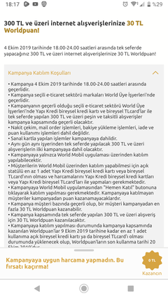 World Mobil 300/30 E-Ticaret