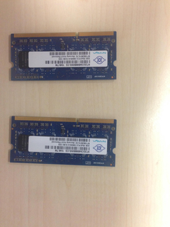  2X2GB CL9 DDR3-1333  1.5V SODIMM notebook rami