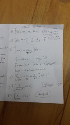  Son Matematik Yazılı Sorularım YARDIM