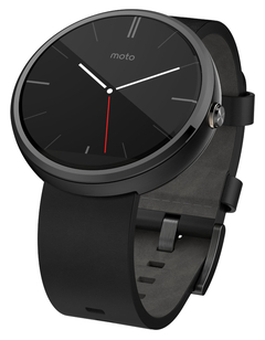  Motorola Moto 360 Smart Watch - Akıllı Saat Siyah Deri Kordonlu - 750TL !!!