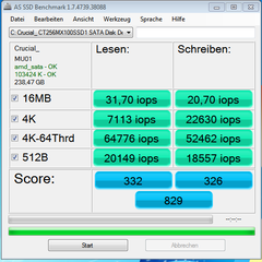  Crucial MX100 256GB SSD İncelemesi [Kullanıcılar Kulübü]