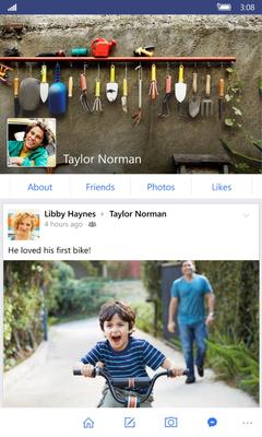 Windows 10 Mobile için Facebook resmen kullanıma sunuldu
