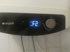 Arçelik termosifon f2 arıza kodu