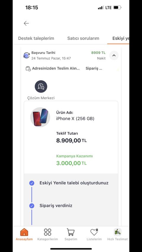 Hepsiburada Eskiyi Getir Yeniyi Götür Kampanyası Ana Konu