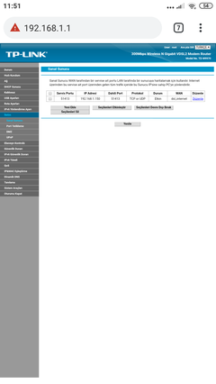  TTNET VDSL MODEM TP LİNK TD-W9970