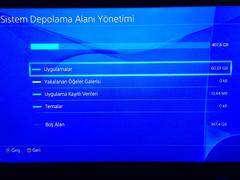  PS4 Sistem Depolama Alanı Yönetimi