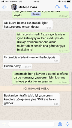 Maltepe Şöförler Odası Plaka Basımı adı altında yapılan işportacılık!