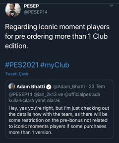 PES 2021 Season Update & myClub [PS ANA KONU]