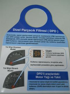  Dizel partikül filtresini (DPF) iptal ettirenler ?