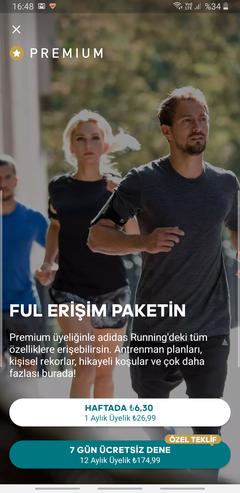 Runtastic fitness 3 ay premium