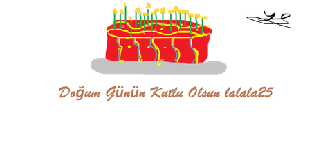 Bugün benim doğum günüm