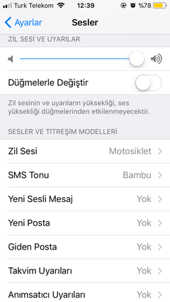 Iphone kullananlar neden zil seslerini değiştirmiyor?