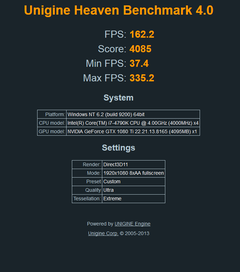 Unigine Superposition GPU Benchmark 2017 (Yeni Teknolojiler)