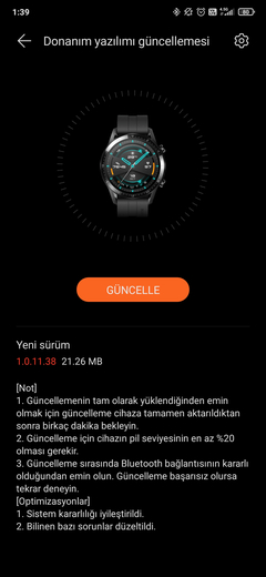 Huawei Watch GT2 [ANA KONU]