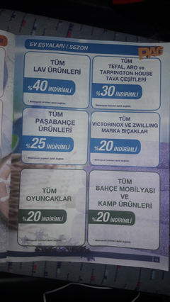 Metro PAG indirimleri 9-12 Mayıs