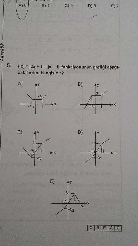 Giriş Seviyesinde 1 Tane ÖTF Sorusu